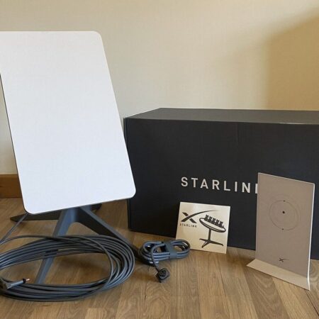 Kit Starlink pour Internet haut débit par satellite