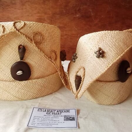 Chapeau artisanal africain