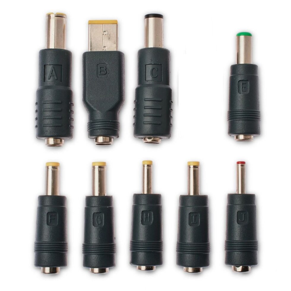 Chargeur universel 65W pour ordinateur portable - Compatible HP, Dell, Lenovo