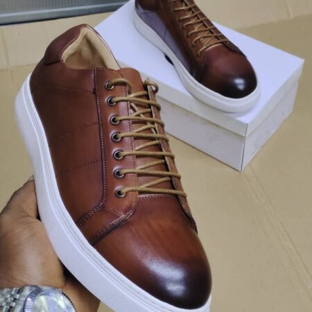 Chaussures hommes décontractées en cuir