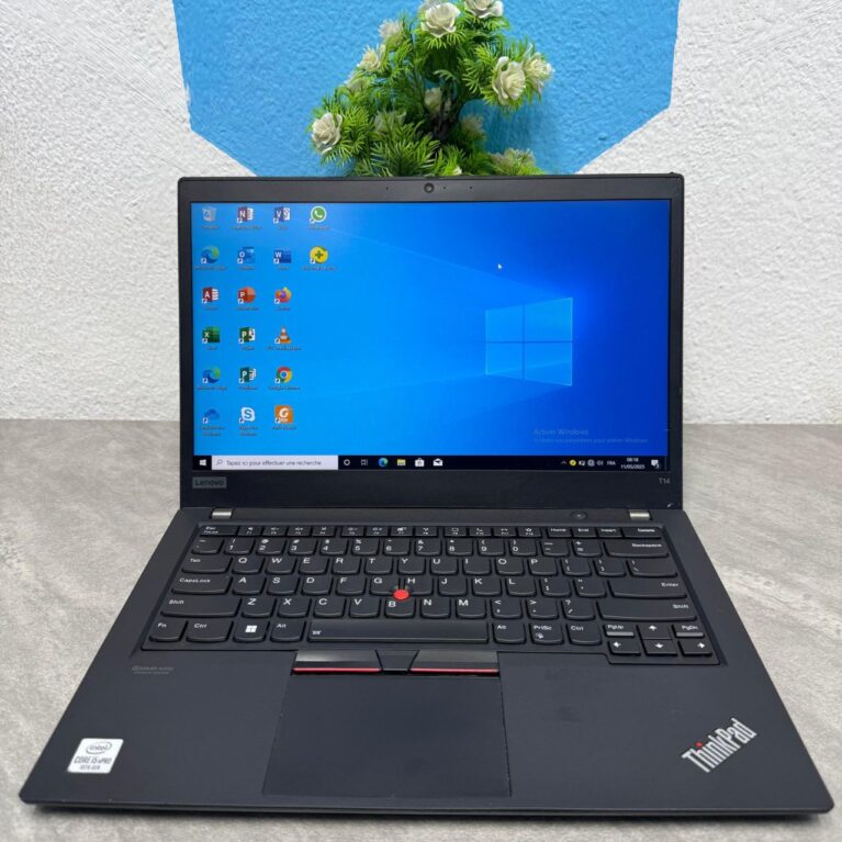 Ordinateur Portable Lenovo Thinkpad T14, Intel Core i5, 512Go Disque dur SSD, 16Go de RAM, 14