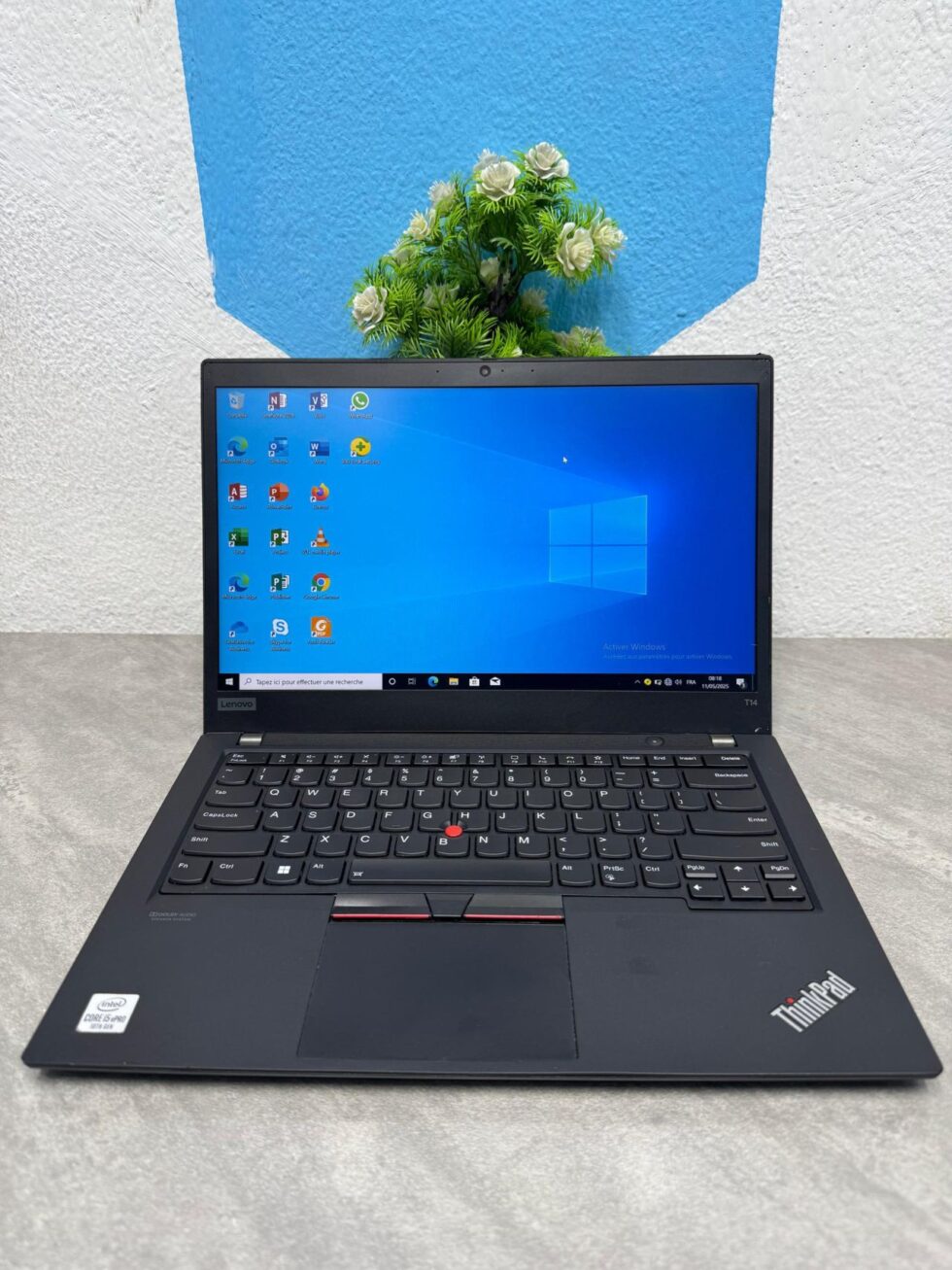 Ordinateur Portable Lenovo Thinkpad T14, Intel Core i5, 512Go Disque dur SSD, 16Go de RAM, 14