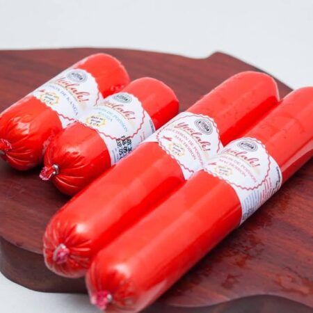 Saucisson au poisson machoiron, kanga, silure