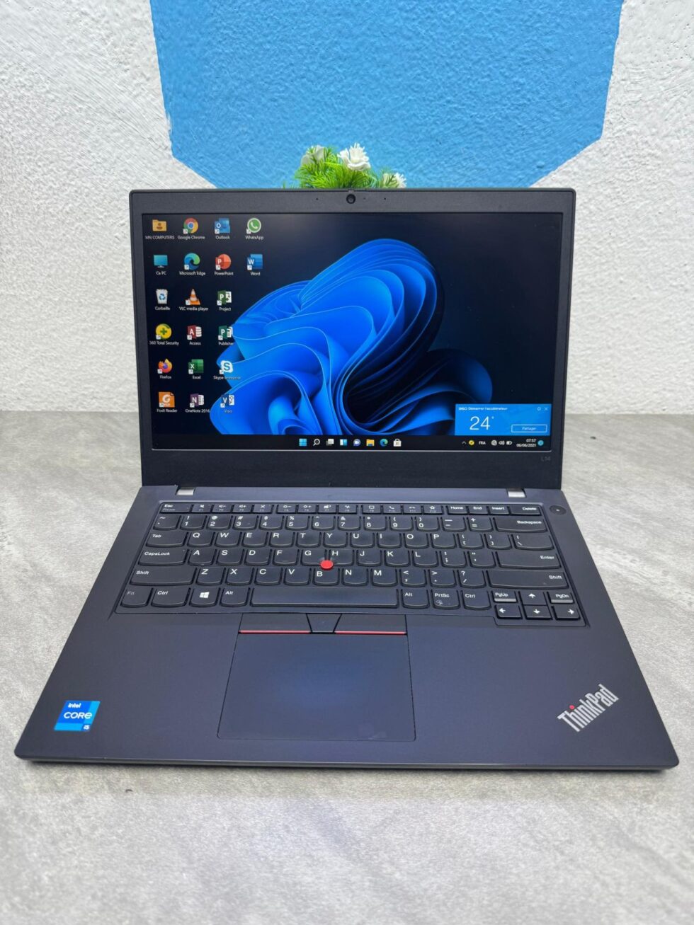 Ordinateur Portable Lenovo Thinkpad L14, Intel Core i5, 512Go Disque dur SSD, 16Go de RAM, 14